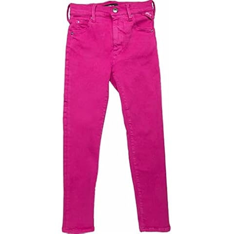 REPLAY Girl's High Waist Hyperflex Jeans Cover