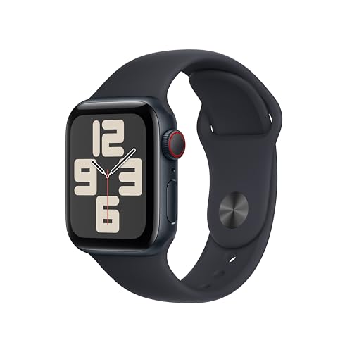 Apple Watch SE (2nd Gen) [GPS + Cellular 40mm] Smartwatch with Mi...