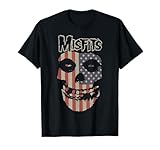 Misfits – Skull Logo Flag T-Shirt