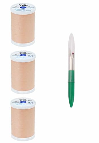 Hilo de costura Coats & Clark Dual Duty XP 250 yd pack x3 miniatura 1