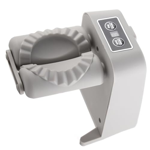 Haofy Macchina per Ravioli Elettrica 30 Ravioli per con Funzione di Avvolgimento Automatico Macchina per Domestici per Piccola, Preparazione Rapida dei Pasti, Casalinga (GREY)
