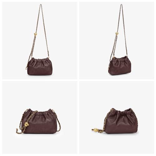 Ankick HOBO BAG Tote Shoulder Handbag Crossbody Bags Trendy Drawstring Small Bag Dating Tote Purse thumb #2
