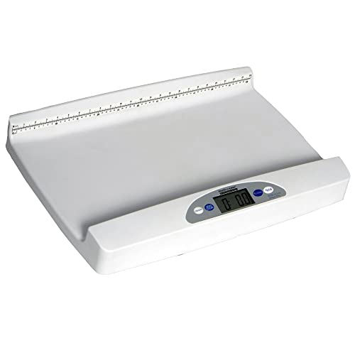 Health o Meter 553Kl Digital Portable Pediatric Baby Scale with Extra-Wide Tray, 44 Lb X 0.5 Oz