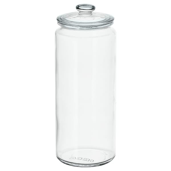 Clear Glass Jar with Lid – Versatile & Airtight Storage (1.8 l)