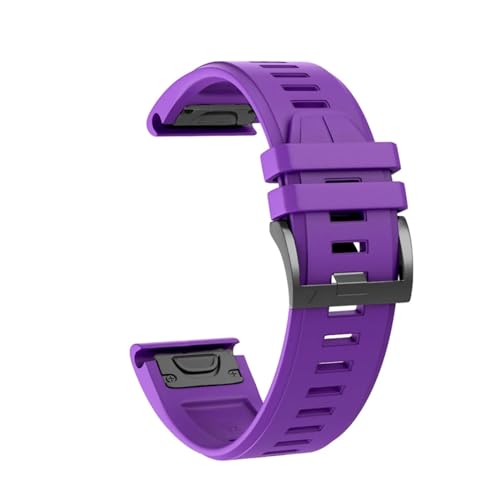 Quickfit 22 26mm ���v�X�g���b�v Descent Enduro 2 Mk2/Mk2i/Mk1/Epix Pro G1 D2 �o���h�ƌ݊������� �\�t�g �A�E�g�h�A �X�|�[�c �V���R�����v�o���h(Style2 Purple,QuickFit 