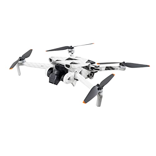 Image of MightySkins Carbon Fiber Skin Compatible with DJI Mini 3 - Black Hills | Protective, Durable Textured Carbon Fiber Finish | Easy to Apply | Made in The USA
