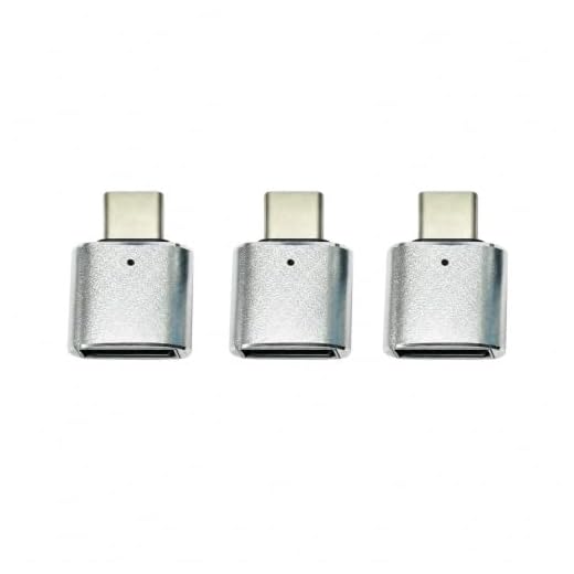 USB to Type C Adapter Male to Female Adapters for Phone Laptop Tablets Connector Adapters Resists Oxidation(1)