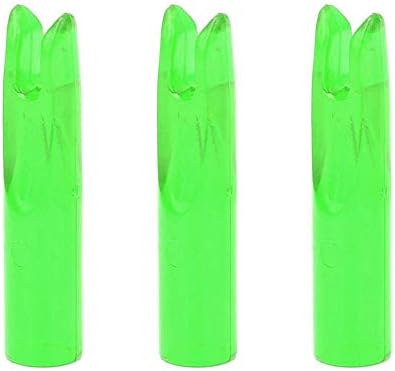 Vbest life Archery Arrows Nocks for 6mm Shaftment Hunting Target Shooting 50Pcs Red Blue Green