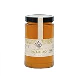 Miel de Romero 100% natural 1kg, recolectada del panal de miel ofrece una miel pura de abeja con aroma floral, sabor suave y textura auténtica perfecta para endulzar, cocinar y apoyar tu salud