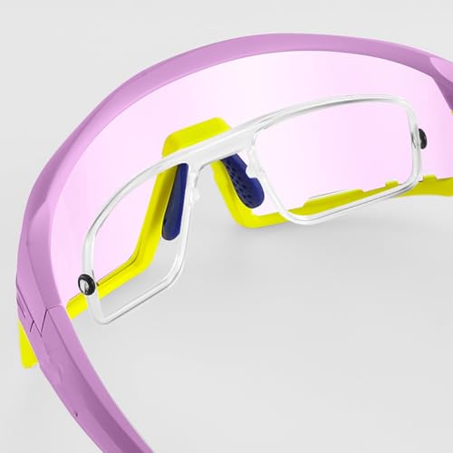 Lunettes de cyclisme photochromiques pour se protéger du vent à vélo