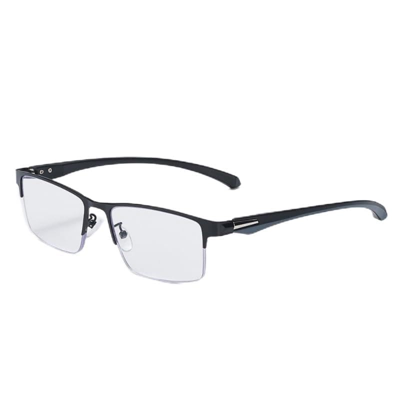 BETSION TR90 Bifocal Progressive Reading Glasses Transition Photochromic Anti Blue Half for Men Women