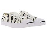 jack purcell converse leather Textil Converse Jack Purcell OX Canvas-Turnschuhe animalische Herren Sneaker im Zebra-Look Skater-Schuhe Freizeit-Schuhe Beige, Größe:42