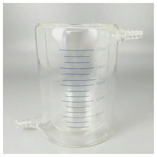 Bécher gradué 50 ml avec isolation double paroi en verre borosilicaté thermorésistant