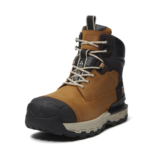 Image of Timberland PRO Men's 6 Grey /Black Boondock Comp Toe WP SR Boot