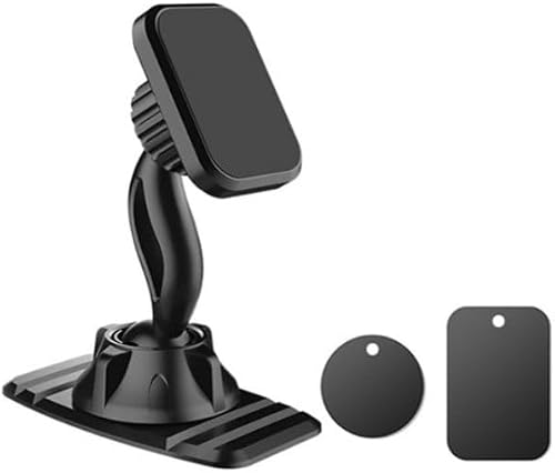 Car Center Console Paste Magnetic Mobile Phone Holder(Black)