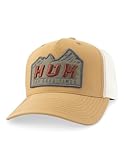 HUK Gorra de pesca estándar para hombre, color arena