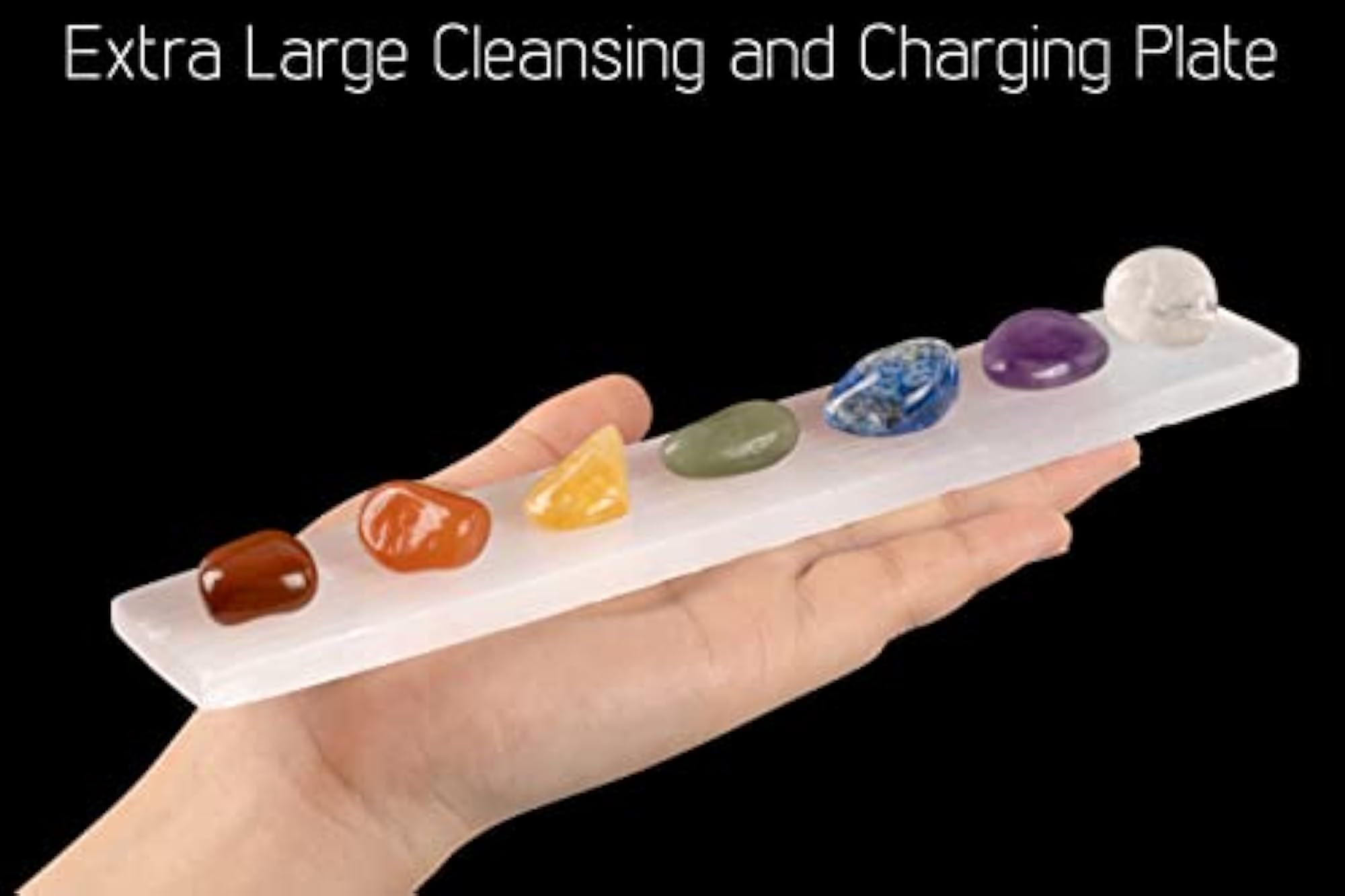 Selenite Charging Plate for Crystals
