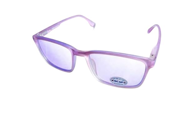 Sunglasses for Women, Translucent Frame with Pink Mirrored Lenses, UV Protection Eyewear-picture-38