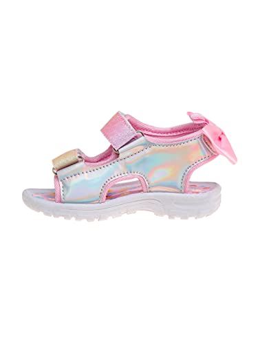 Image of Rugged Bear Girls Sport Active Summer Open Toe Sandals (Toddler)