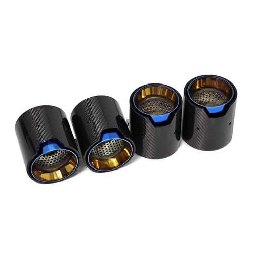 Embout silencieux échappement carbone BMW M2 G87 tuyau bleu sport