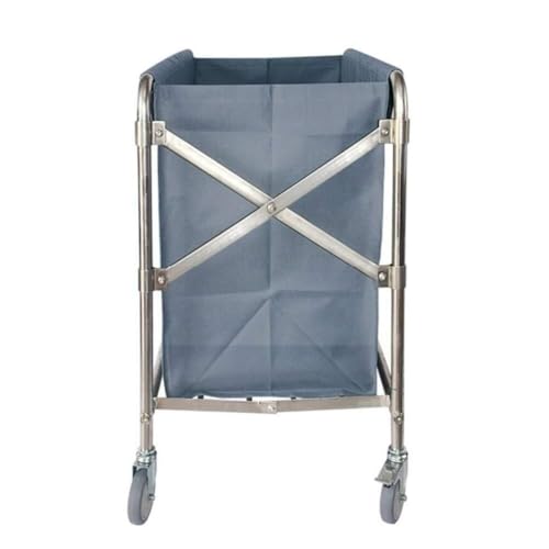 Carretilla rodante resistente para limpieza y salones miniatura 1