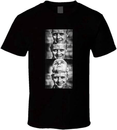 Dr. Hannibal Lecter Movie Villian Silence of The Lambs Parody - Camiseta unisex para hombre, color negro, Negro, M