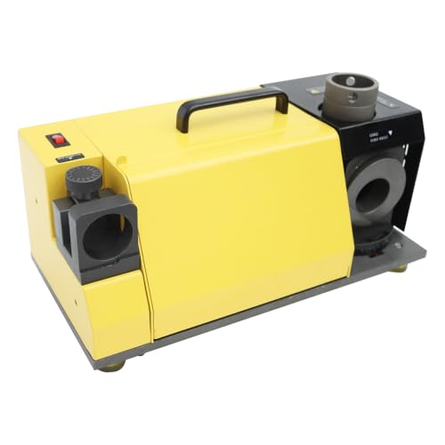 EQCOTWEA Drill Bit Sharpener Portable Grinder Sharpener for 13-26mm Twist Drill Bits 90°-135°...