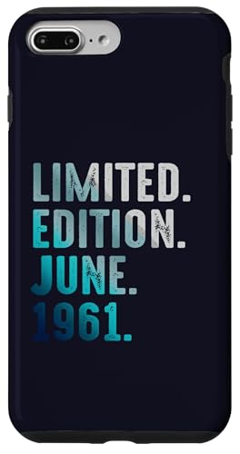 Carcasa para iPhone 7 Plus/8 Plus Edición Limitada Junio 1961 Retro Vintage 1961