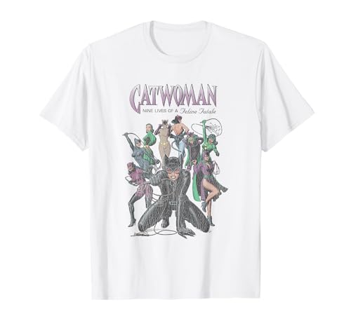 Catwoman Feline Fatale Maglietta
