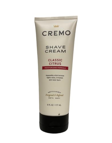 Cremo Classic Citrus Shave Cream 6 oz (Pack of 12)