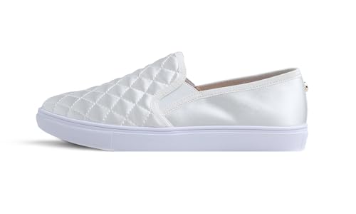 Image of FEVERSOLE Women's Casual Slip On Sneaker Comfort Quilted Loafer Flats
