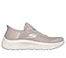 Skechers Women's Go Walk Flex Hands Free Slip-Ins - Grand Entry Sneaker, Taupe, 8 Wide US