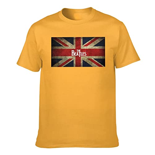 FSIGOM The Beatles T-shirt à manches courtes en coton pour homme, coupe régulière, imprimé graphique, cool et amusant… - Les Beatles, Paul McCartney, John Lennon, RIngo Starr, George Harrison FSIGOM The Beatles T-shirt à manches courtes en coton pour homme, coupe régulière, imprimé graphique, cool et amusant…