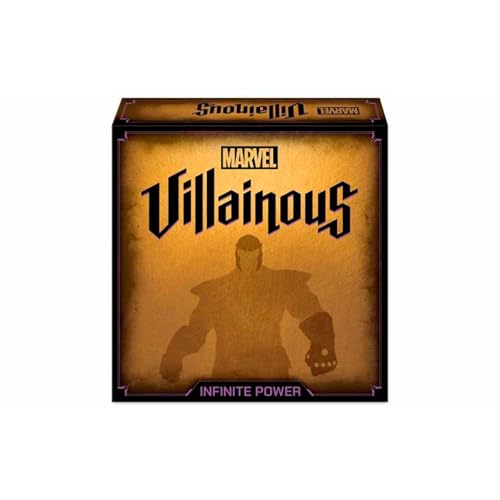 Ravensburger Marvel Villainous Infinity Power, Spanish Version, Light Strategy and Family Game, 2-4 Players, Recommended Age 12+