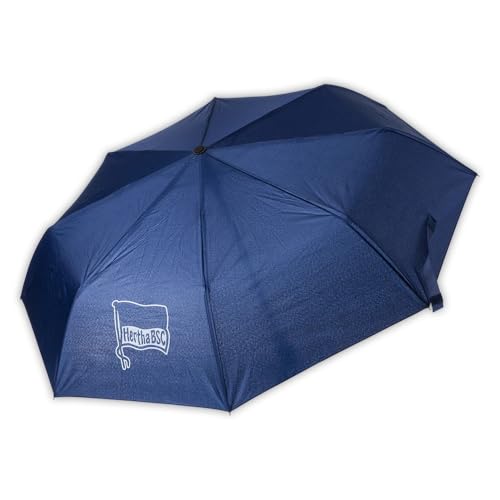 Parapluie de poche Hertha BSC Berlin drapeau bleu marine compact pliable pluie