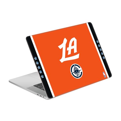 Autocollant Los Angeles Clippers Evite Rayures sur MacBook Pro 15.4 A1990 Orange