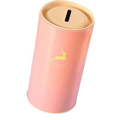 Preisvergleich Produktbild rongweiwang Metall-Cartoon-Tierdruck-Sparkasse Münze Lagerung Spardose Tin Pot Metall Münze Lagerung Piggy Bank Randomly
