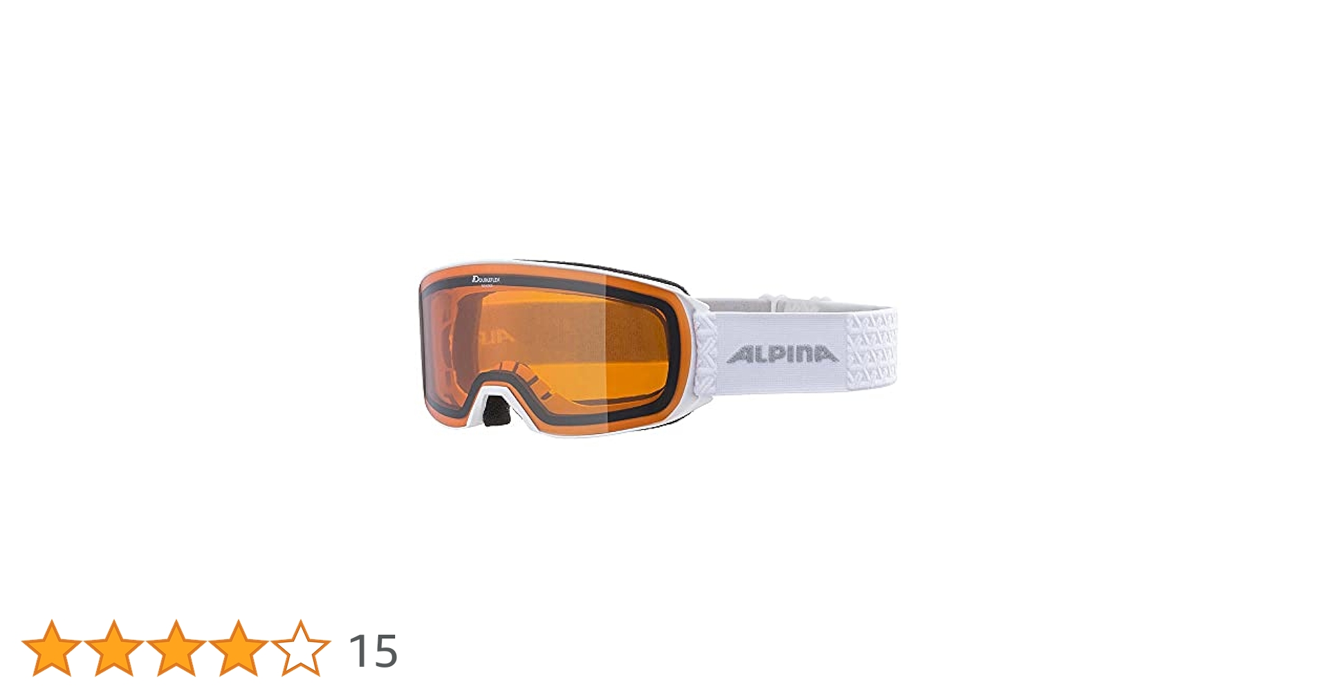 【色: ホワイト】ALPINAアルピナ スキースノーボードゴーグル ユニセックス 色: ホワイト】ALPINAアルピナ スキースノーボードゴーグル ユニ