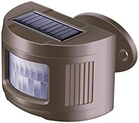 eMACROS Upgraded Pairable 1/2 Mile Long Range Solar Wireless Driveway Alarm Indoor Outdoor Weatherproof Motion Sensor&Detector Security Alert System (2022 New)