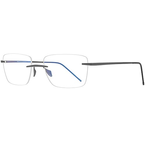 Image of FONEX Colorful Pure Titanium Glasses Frame Women Retro Round Eyeglasses