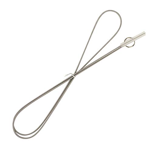 Tube Reinigungsbürste, Lange Flexible Reinigungsbürste für Rohre mit Schmalem Abflussloch, Reinigungsbürste für Bierschlauch Kaffeevollautomat Kühlschrank Rohr Dredging Strohhalm Flaschenbürste 150 cm