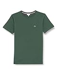 Baumwolljersey Lacoste Unisex Kinder Tj1442 T-Shirt mit Rundhalsausschnitt, Garten, 10 Jahre
