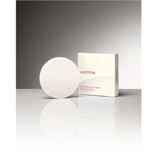 Image of AHLSTROM FILTRATION 0540-1500 Borosilicate Glass Grade 54 Filter Paper, 15.0 cm Diameter (Pack of 100)