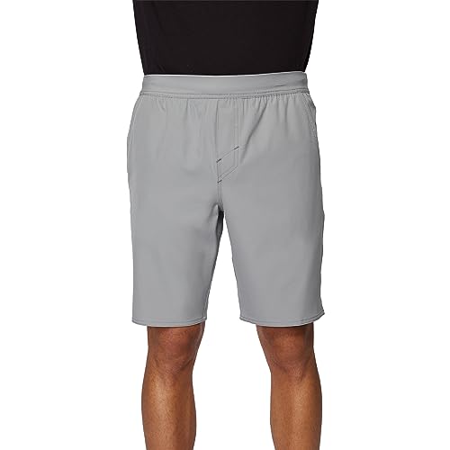 Mens Interlude Hybrid Shorts, Light Grey, XXL