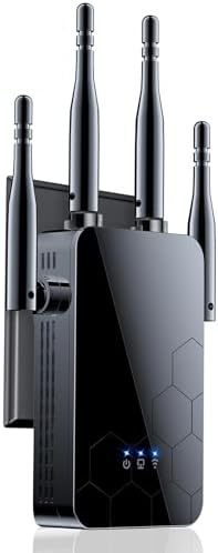 2026 WiFi Extender Internet Booster, 10000 Sq.ft Long Range Repea...