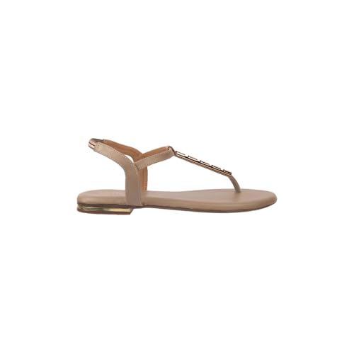 Image of Metro Women Synthetic Leather Flat Fashion Sandal