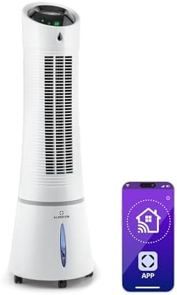 Klarstein Skyscraper Ice Smart Evaporative Air Conditioner – 4 in...
