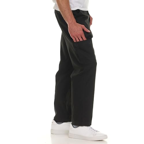 Wrangler Cargo Pants for Men Big and Tall - Twill Half Elastic Mens Cargo Pants, Relaxed Fit Workwear Pants4