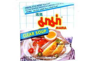 MAMA Oriental Style Instant Chand Noodle Clear Soup (Kua-Chap) - 1.7oz [ 15 units]