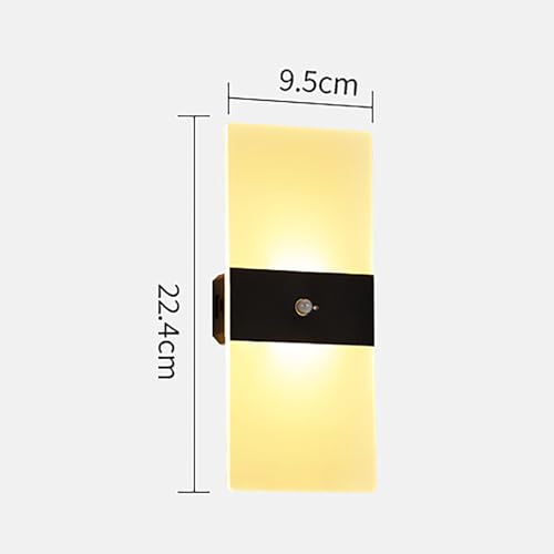 Aplique de pared magnético recargable con sensor para noche 2